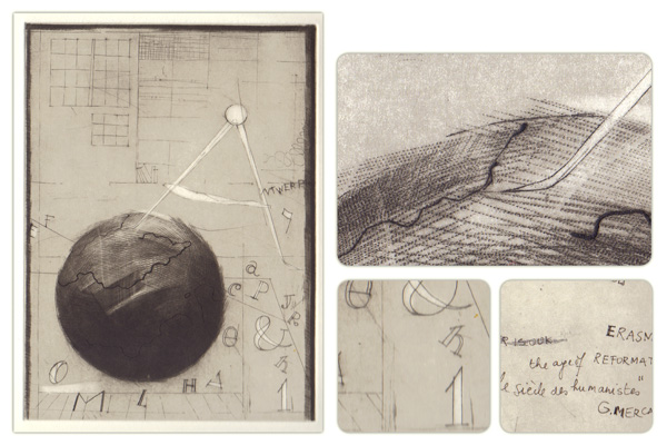 Lea van Heck's typosiumprent